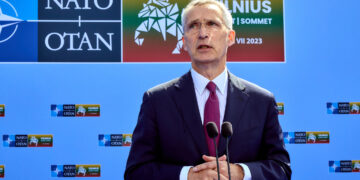 Doorstep statement by NATO Secretary General Jens Stoltenberg ahead of the 2023 NATO Summit in Vilnius