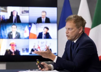 Sekretarz ds. transportu Grant Shapps organizuje spotkanie G7, 30 września 2021 rok, aut. UK Government