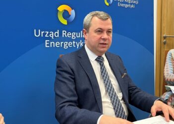 Prezes URE Rafał Gawin fot. Mariusz Marszałkowski