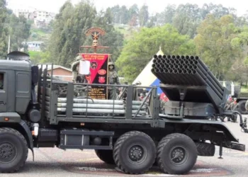 Ekwadorski BM-21 Grad fot. Infodefensa