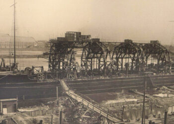 Okręt ratowniczy Kommuna w 1914 roku