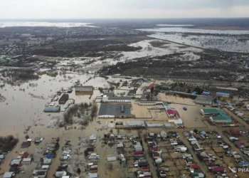 Powódz w Orsku fot. Kremlin