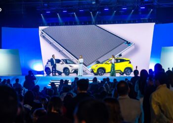 Prezentacja modelu Seagull chińskiej firmy BYD w Kolumbii, 24 kwietnia 2024 roku, aut. @BYDCompany