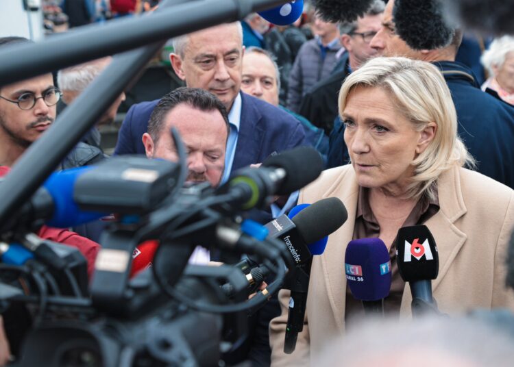 Marine Le Pen, aut. @MLP_officiel z platformy X