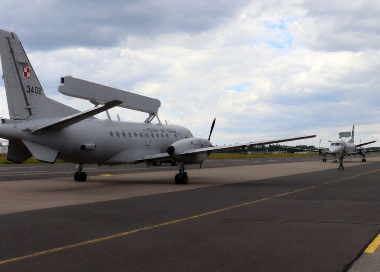 Saab 340 fot. kpt. mar. Marcin Kołodziejski