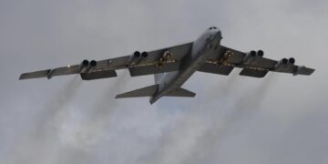 Samolot B-52 fot. facebook.com/USairforce