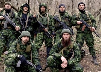 Czeczeńscy bojownicy fot. Makhaterltak
