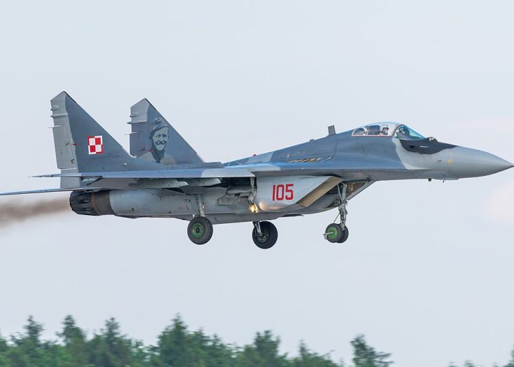 Polski Mig-29 fot. Wikimedia