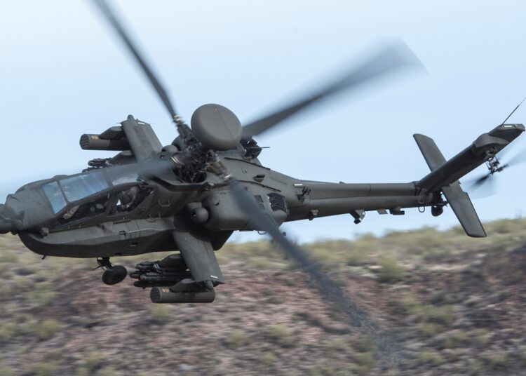 Śmigłowiec AH-64E Apache Guardian fot. Agencja Uzbrojenia