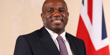 David Lammy - Minister Spraw Zagranicznych Wielkiej Brytanii.